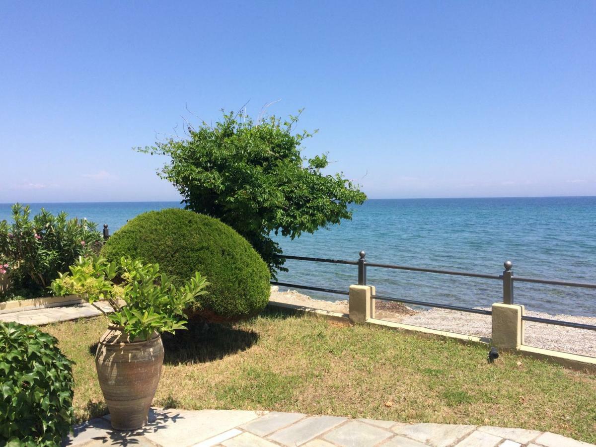 Aegean Blue Villa Platamonas Bagian luar foto
